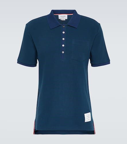 Thom Browne Cotton polo shirt - Thom Browne - Modalova