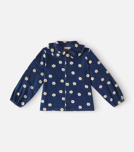 Chaqueta Daisies de denim - Tinycottons - Modalova
