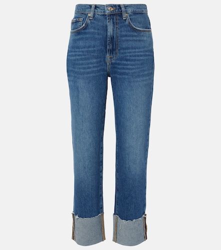 Cropped Slim High-Rise Jeans Logan - 7 For All Mankind - Modalova
