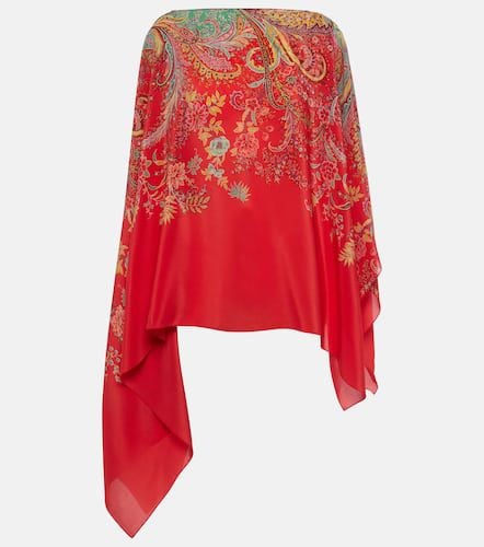 Etro Foulard printed silk top - Etro - Modalova