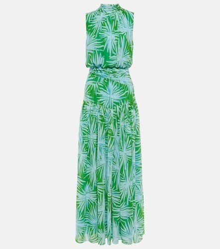 Vestido largo Menon estampado drapeado - Diane von Furstenberg - Modalova