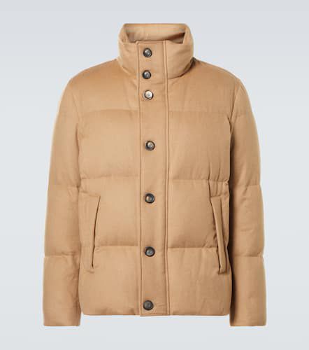 Herno Camel hair down jacket - Herno - Modalova