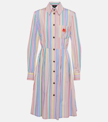 Etro Striped cotton shirt dress - Etro - Modalova