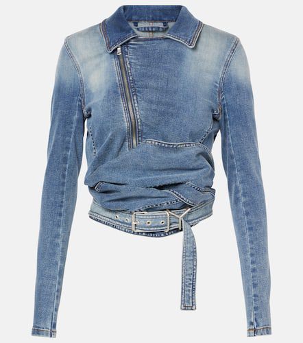 Y/Project Denim wrap jacket - Y/Project - Modalova