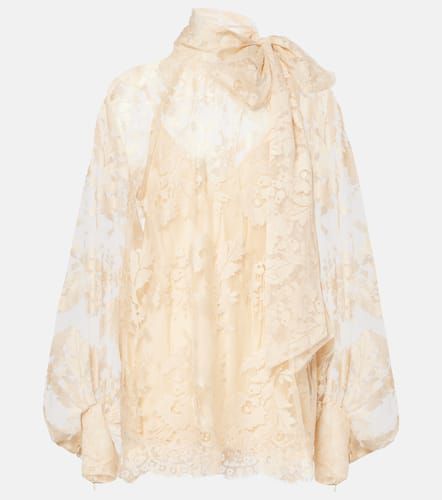 Illustration cotton-blend lace blouse - Zimmermann - Modalova