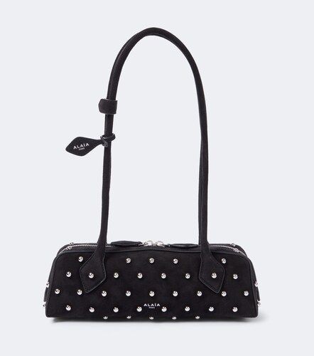 Alaïa Borsa a spalla Le Teckel Small in suede - Alaia - Modalova