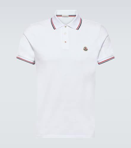 Moncler Cotton piquÃ© polo shirt - Moncler - Modalova