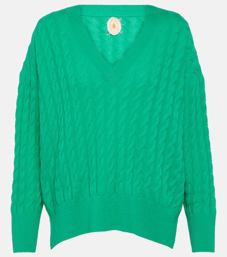 Cable-knit wool and cashmere sweater - Jardin des Orangers - Modalova