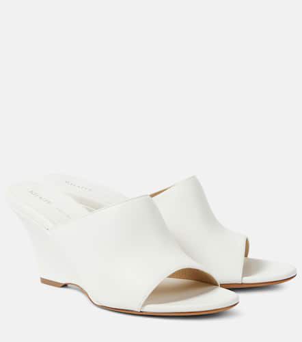 Wedge-Pantoletten Marion aus Leder - Khaite - Modalova