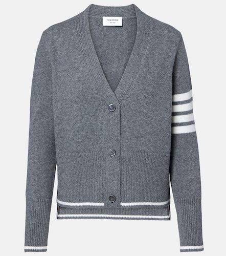 Bar virgin wool cardigan - Thom Browne - Modalova