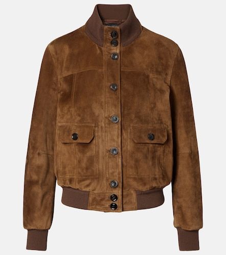 Tom Ford Suede bomber jacket - Tom Ford - Modalova