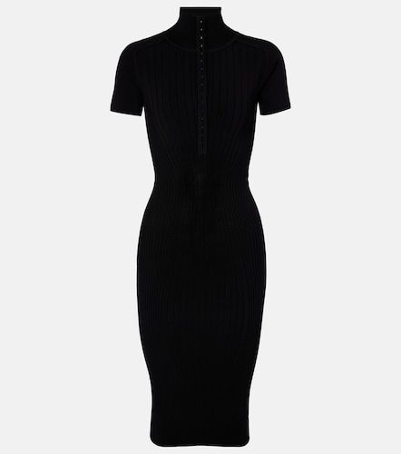 Mugler Midikleid aus Rippstrick - Mugler - Modalova