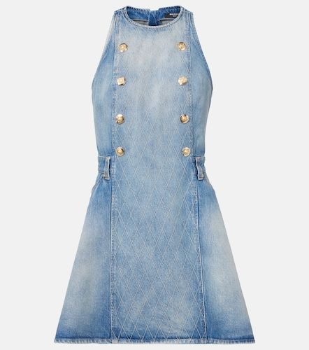 Balmain Abito corto di jeans - Balmain - Modalova