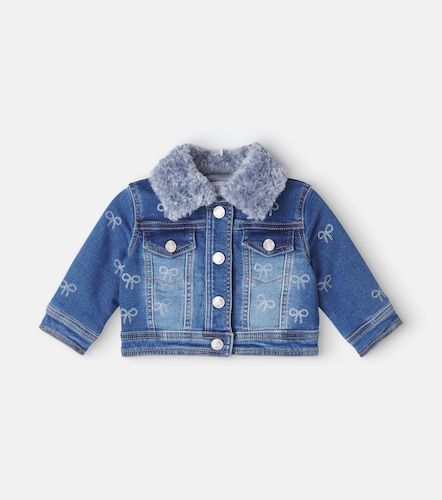 Bebé - chaqueta de denim bordada - Monnalisa - Modalova