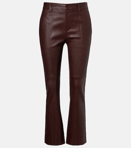 Pantalones de piel - Brunello Cucinelli - Modalova