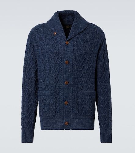 RRL Cárdigan trenzado de algodón - RRL - Modalova