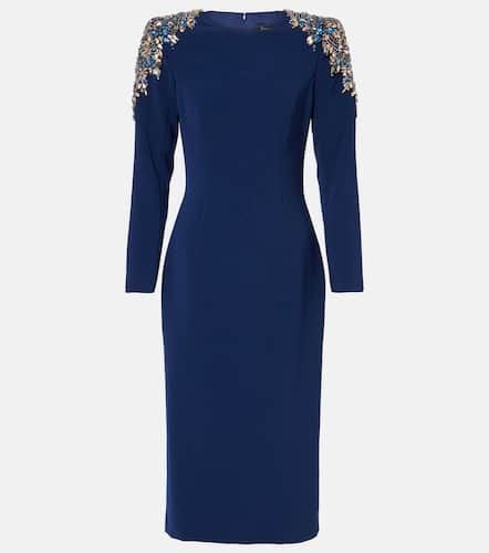 Isla embellished crÃªpe cocktail dress - Jenny Packham - Modalova