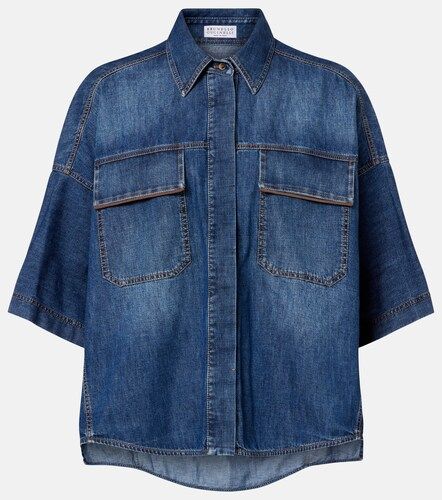 Brunello Cucinelli Denim top - Brunello Cucinelli - Modalova