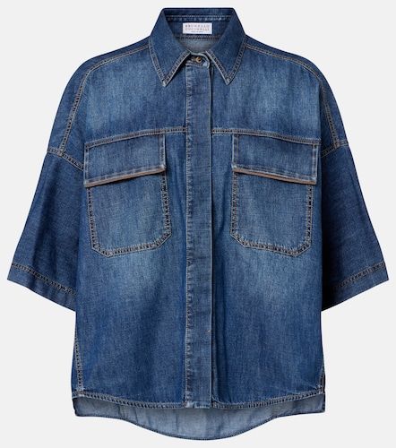 Brunello Cucinelli Top de denim - Brunello Cucinelli - Modalova