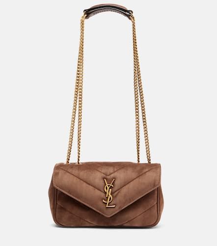 Bolso al hombro Lou Lou de ante - Saint Laurent - Modalova