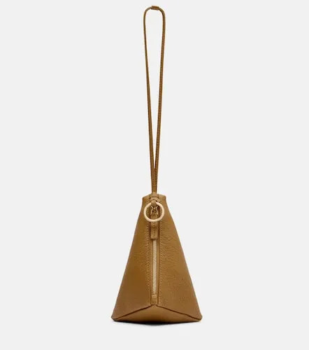 Solida Mini leather pouch with strap - Calvin Klein Collection - Modalova