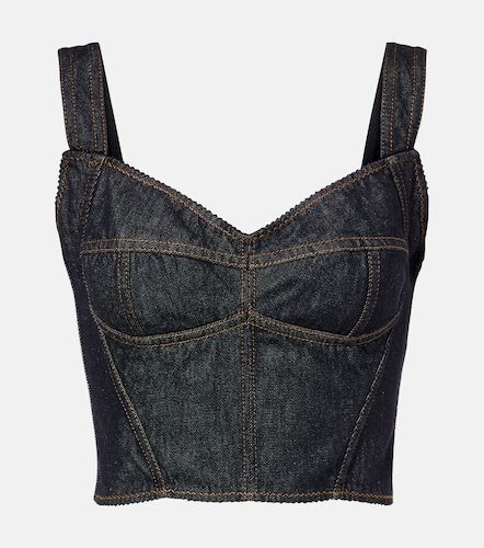 Dolce&Gabbana Bustier de denim - Dolce&Gabbana - Modalova