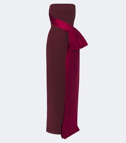 Abito lungo bustier in crêpe - Roland Mouret - Modalova