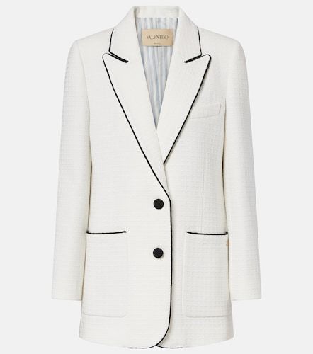 Chaqueta de tweed de algodón - Valentino Garavani - Modalova