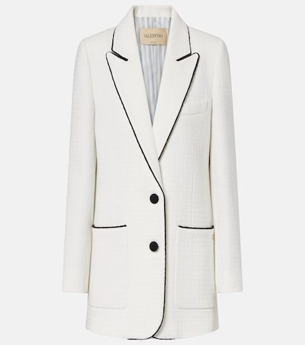 Valentino Giacca in tweed di cotone - Valentino - Modalova