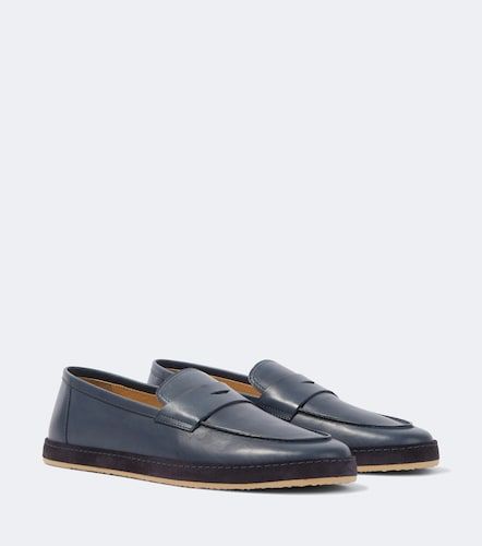 Leather penny loafers - Brunello Cucinelli - Modalova