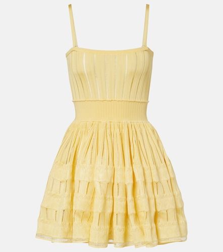 Alaïa Vestido corto de punto - Alaia - Modalova