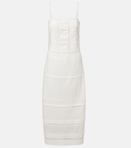 Abito midi Corinna in voile di cotone con ricamo - Staud - Modalova