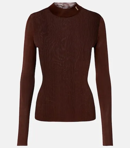 Jersey acanalado de seda - Saint Laurent - Modalova