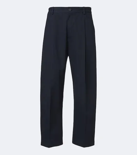 Shire pleated cotton wide-leg pants - Studio Nicholson - Modalova