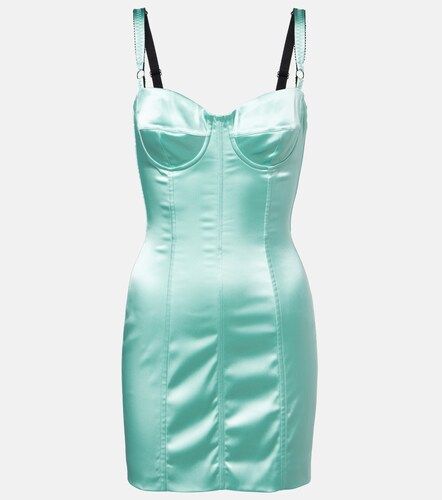 Vestido bustier de satén - Dolce&Gabbana - Modalova