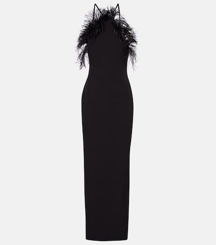 The Attico Robe mit Federn - The Attico - Modalova