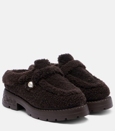 Shea shearling platform mules - Jimmy Choo - Modalova