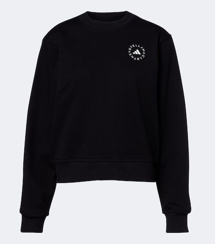 Sudadera de jersey de algodón con logo - Adidas by Stella McCartney - Modalova