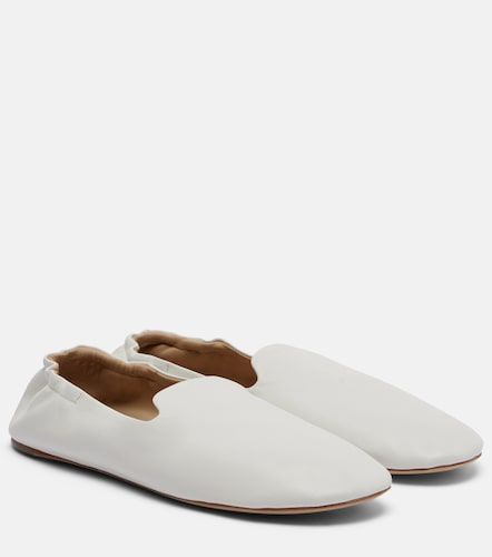 The Row Casa leather slippers - The Row - Modalova