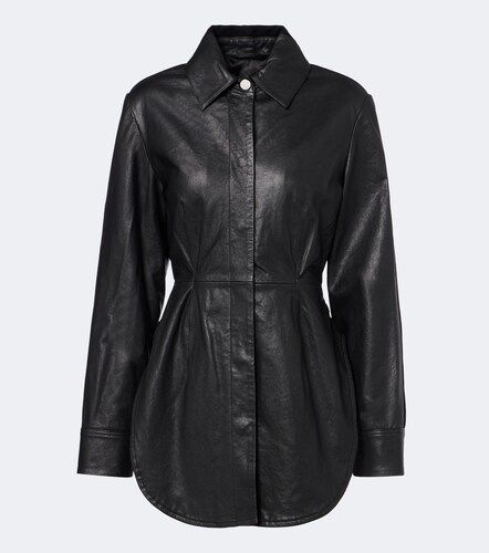 Sportmax Camicia in pelle e suede - Sportmax - Modalova