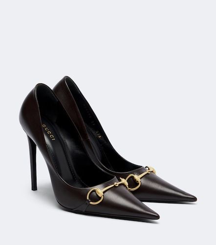 Gucci Donna Horsebit leather pumps - Gucci - Modalova