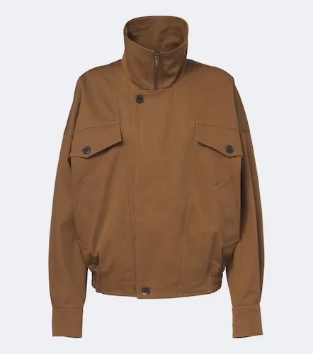 Jacke aus Baumwoll-Serge - Saint Laurent - Modalova