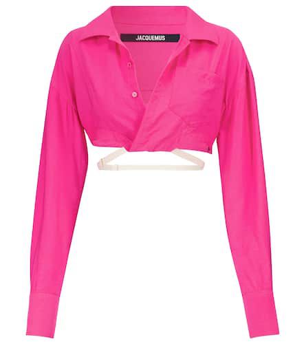 La Chemise Laurier cropped shirt - Jacquemus - Modalova