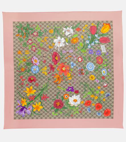 Gucci GG Flora silk scarf - Gucci - Modalova