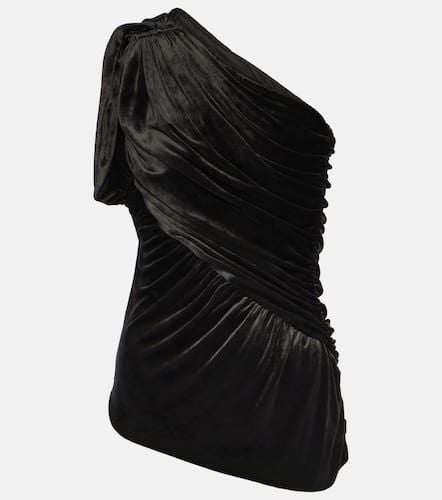 Lilies Amira one-shoulder velvet top - Rick Owens - Modalova