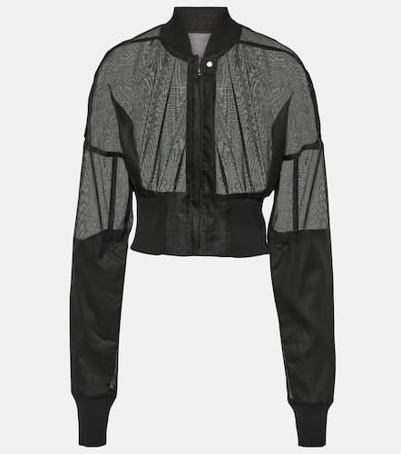 Rick Owens Bomber in cotone - Rick Owens - Modalova