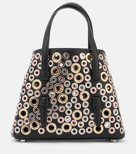 AlaÃ¯a Mina 20 embellished leather tote bag - Alaia - Modalova