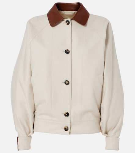 Chaqueta bomber Kiefer de lana y cachemir - Loro Piana - Modalova