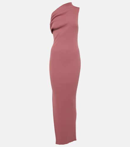 One-shoulder jersey maxi dress - Rick Owens - Modalova