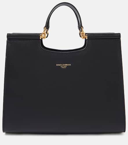 Sicily Medium leather tote bag - Dolce&Gabbana - Modalova